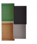 Folder with flaps, grey. Sheet size. 5 units