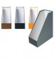 Magazine rack, cardboard. Size: 32x25x11x7 cm. Black
