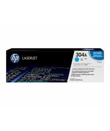 Tóner HP 304 A cian. CC531A