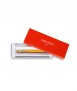 Pluma Caran d'Ache 849. Fluoride orange