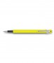 Pluma Caran d'Ache 849. Fluor yellow