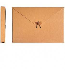 Project folder, folio. Spine 10 cm. Schwartz-Lievore Altherr Molina CB. Size: 38x26x10 cm. Kraft color.
