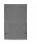 Detachable project folder, spine 12 cm. Size: 34x24.5x12 cm. Gray