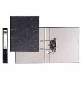 Arxivador estret jaspiat, llom de 5 cm. Mida: 35x29x5 cm