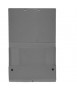 Project folder, mounted in gray. Folio size, spine 3 cm.
