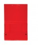 Carpeta de proyectos desmontable de color rojo. Medida folio, lomo 5 cm.