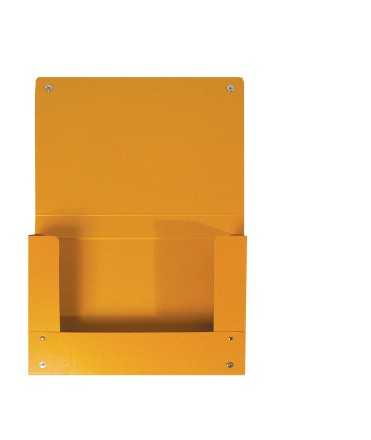 Carpeta de proyectos desmontable, para folios, de cartón reciclado, lomo 7 cm.
