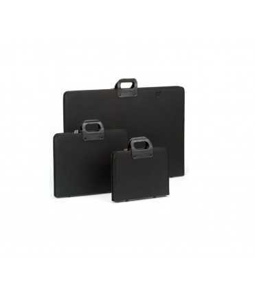 Carpeta Nylon Negra 63x92