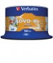 DVD-R Verbatim. Capacitat 4,7 GB. 50 unitats.