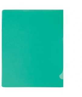 Dossier with tab, DIN A4. Size: 31x22 cm. White