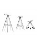 Jamaica stool 45 cm, with wheels