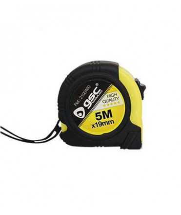 Flexòmetre GSC. Mida: 5 m. Amplada de la cinta: 19 mm