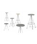 Nuta stool 75 cm, chrome plated