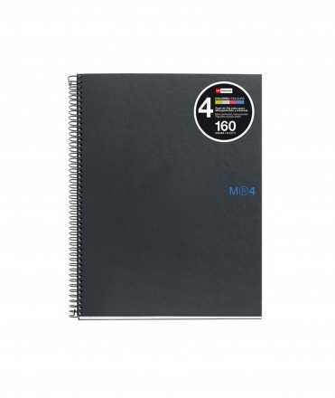 Llibreta Note Book 4, DIN A4. 4 forats. Acabat quadriculat