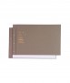 Tapes tipus llibre, DIN A3. Color gris