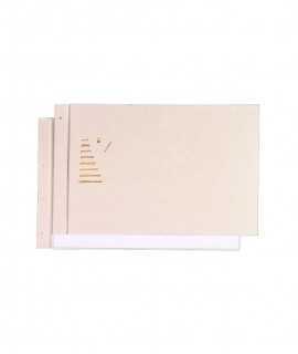 Book folder. DIN A4, white
