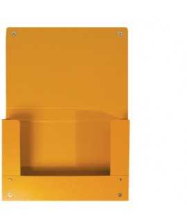 Project folder, folio. Spine 1 cm. Size: 34.5x25x1 cm. Black