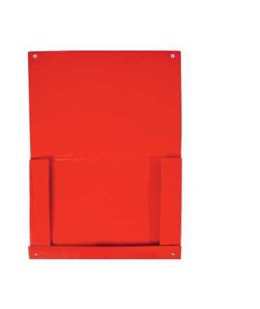 Carpeta de proyectos, DIN A3 lomo 3 cm color rojo