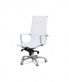 Cadira amb respatller alt K1 color blanc