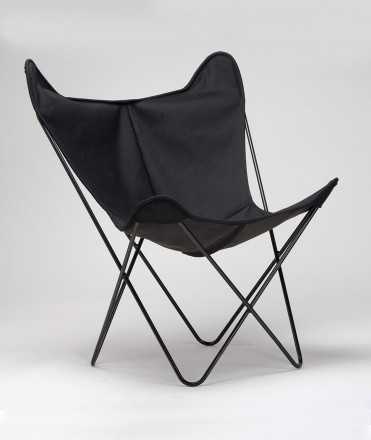 Sillón Butterfly - Lona Negra
