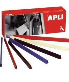 Coloured pl spine, DIN A4. Spine 10 mm. Black