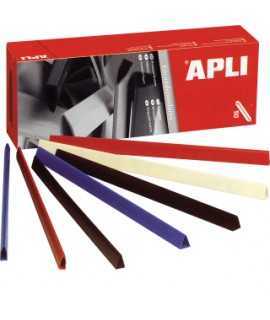 Coloured pl spine, DIN A4. Spine 5 mm. White