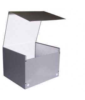 Caja de transferencia, 30 cm. Tamaño: 36x30.5x25cm. Color gris