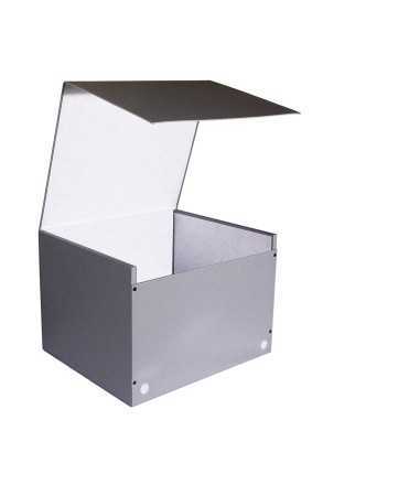 Caja de transferencia, 30 cm. Tamaño: 36x30.5x25cm. Color gris
