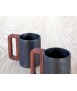 White or black mug