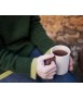 White or black mug