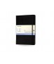 Sketchbook Moleskine L, hojas blancas. Negro