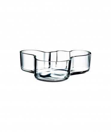 Centro de mesa Aalto. Transparente, 5 cm.