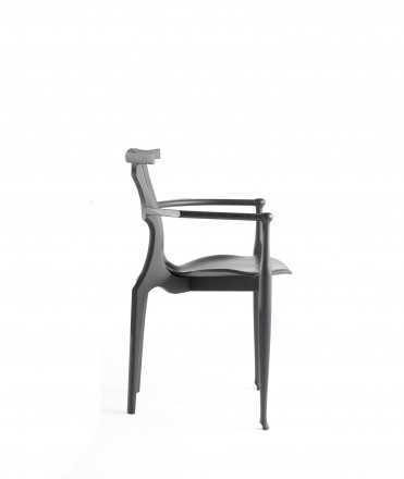 Gaulino Chair, Black Ash