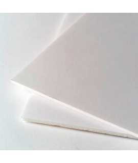 Cartón pluma 100x140 cm, 5mm. Color blanco. 5 unidades