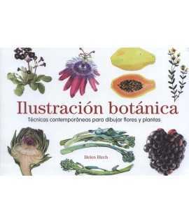 Ilustración botánica.Técnicas contemporáneas para dibujar flores y plantas.