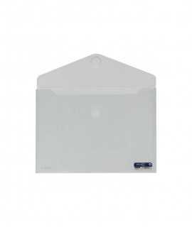 Transparent pl cover with velcro. Size: 33x47.5 cm. Horizontal opening