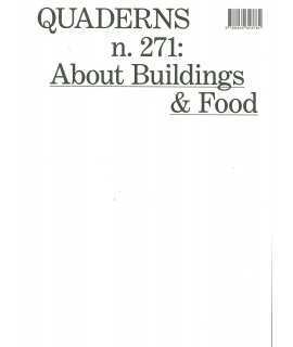 NOTEBOOKS N 271 ABOUT BUILDINGS AND FOOD
