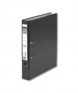 File Elba Radoplast, DIN A4 Black. 5 cm.