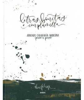 Pretty letters with pen. Learn modern calligraphy.