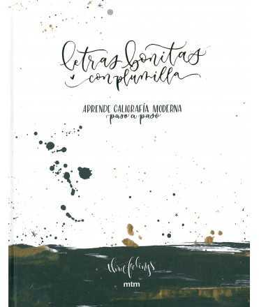Pretty letters with pen. Learn modern calligraphy.