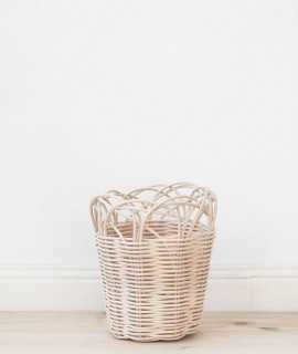 Set rattan basket