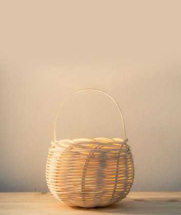 Set rattan lantern