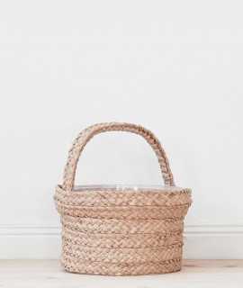 Set raffia ice bucket