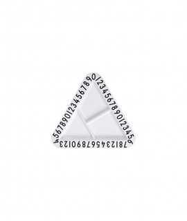 Triangle plate 123