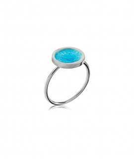 Anillo turquesa Vidrieres