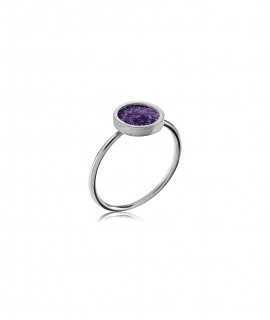 Anillo lila Vidrieres