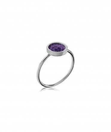 Anillo lila Vidrieres