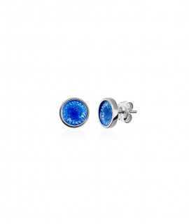 Pendientes azules Vidrieres