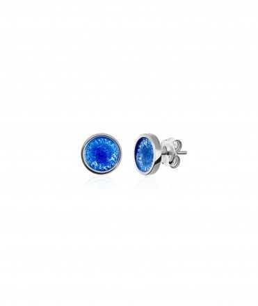Pendientes azules Vidrieres