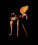 Calvet armchair